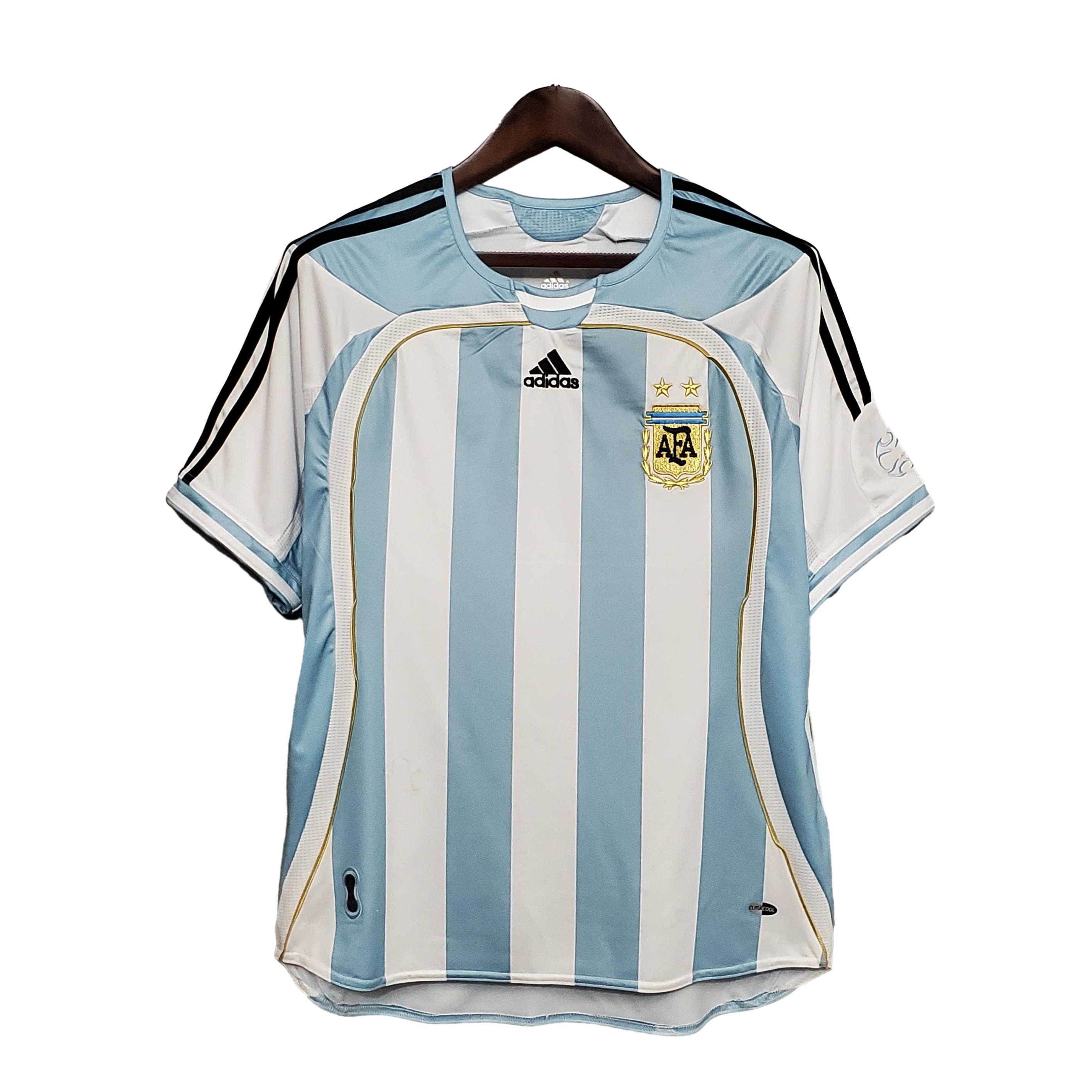 Retro Argentina 2006 Home Stadium Jersey